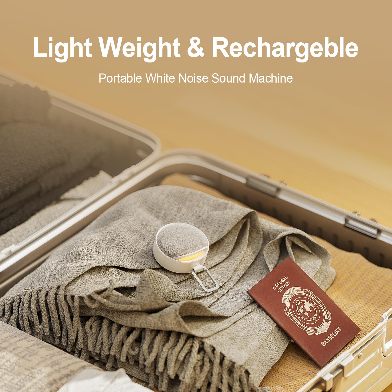 Amazon.com: Hotmoon Portable White Noise Sound Machine 12 Soothing